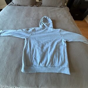 Lululemon Light Gray Hooded sweat shirt
